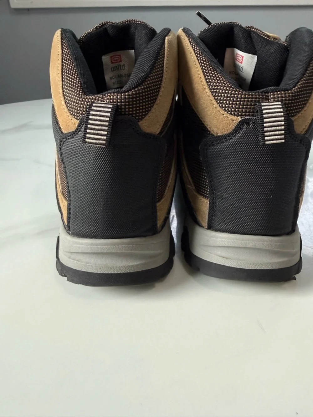 Ecko Unlimited Brown and Black Men's Outdoor Boots